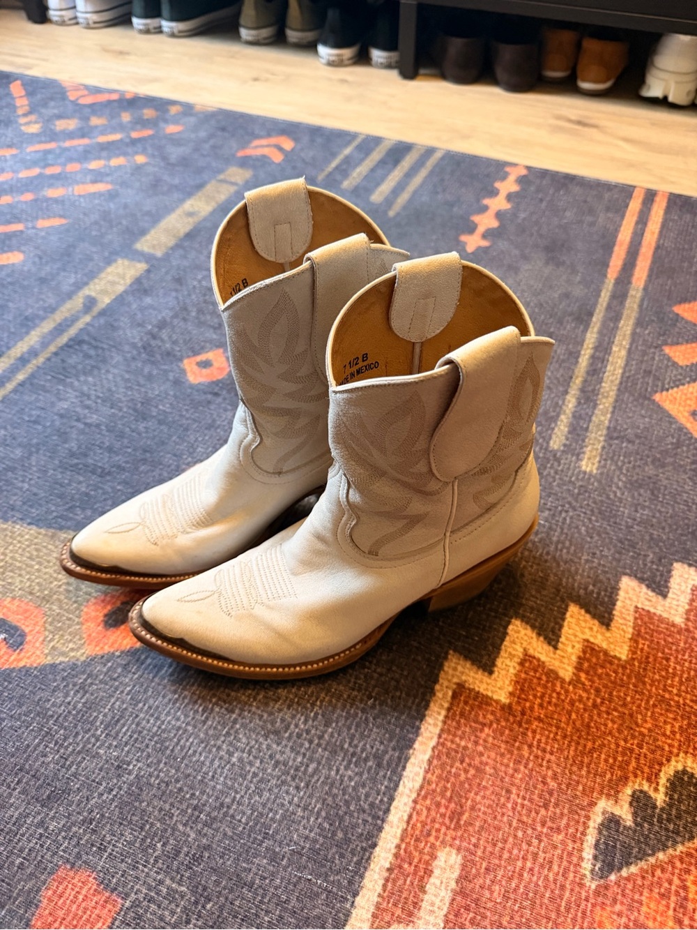 Idyllwind Wheels Cream Western Cowboy Boots - Short Shaft